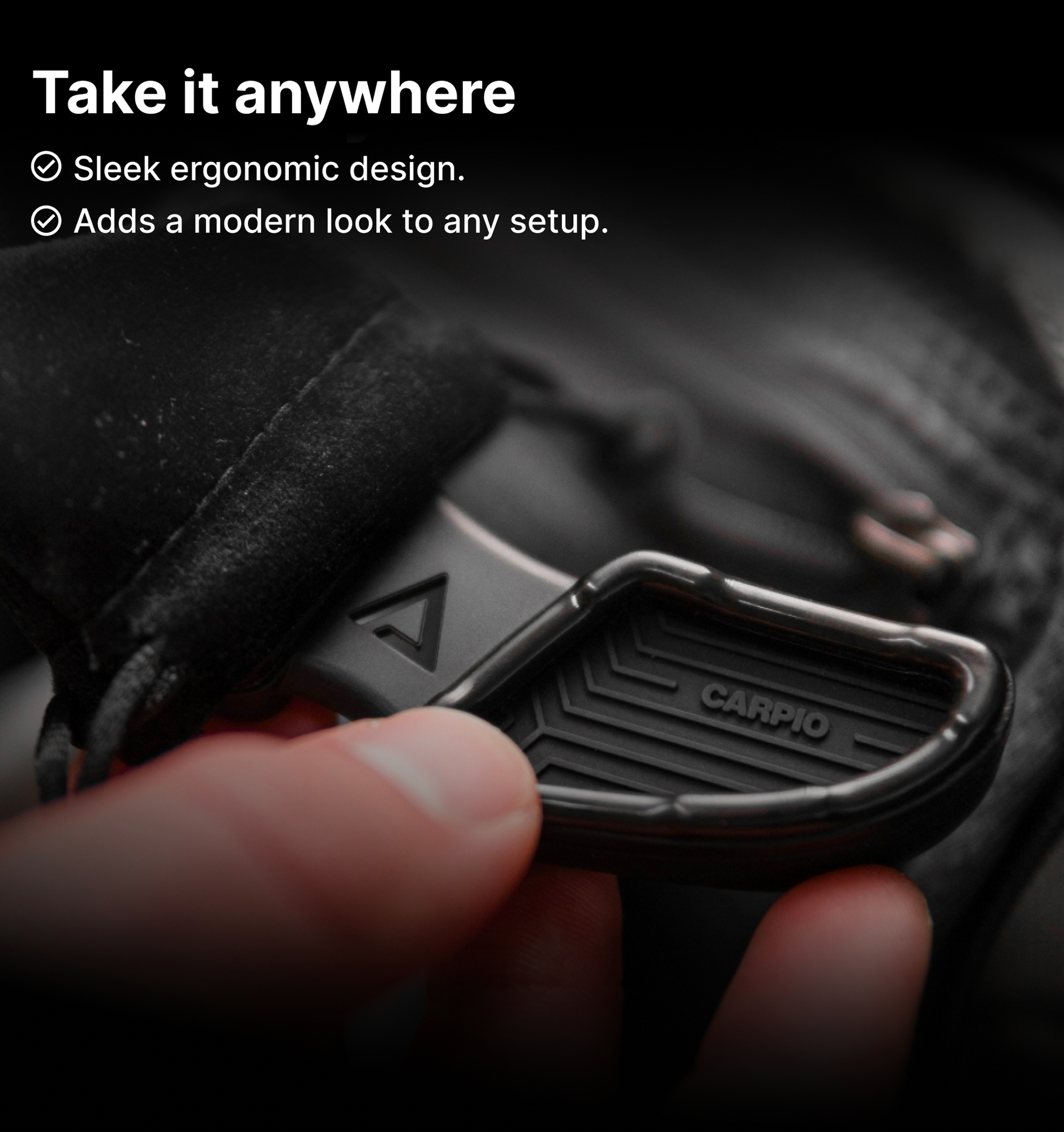 Deltahub Carpio 2.0 Wrist Rest - White