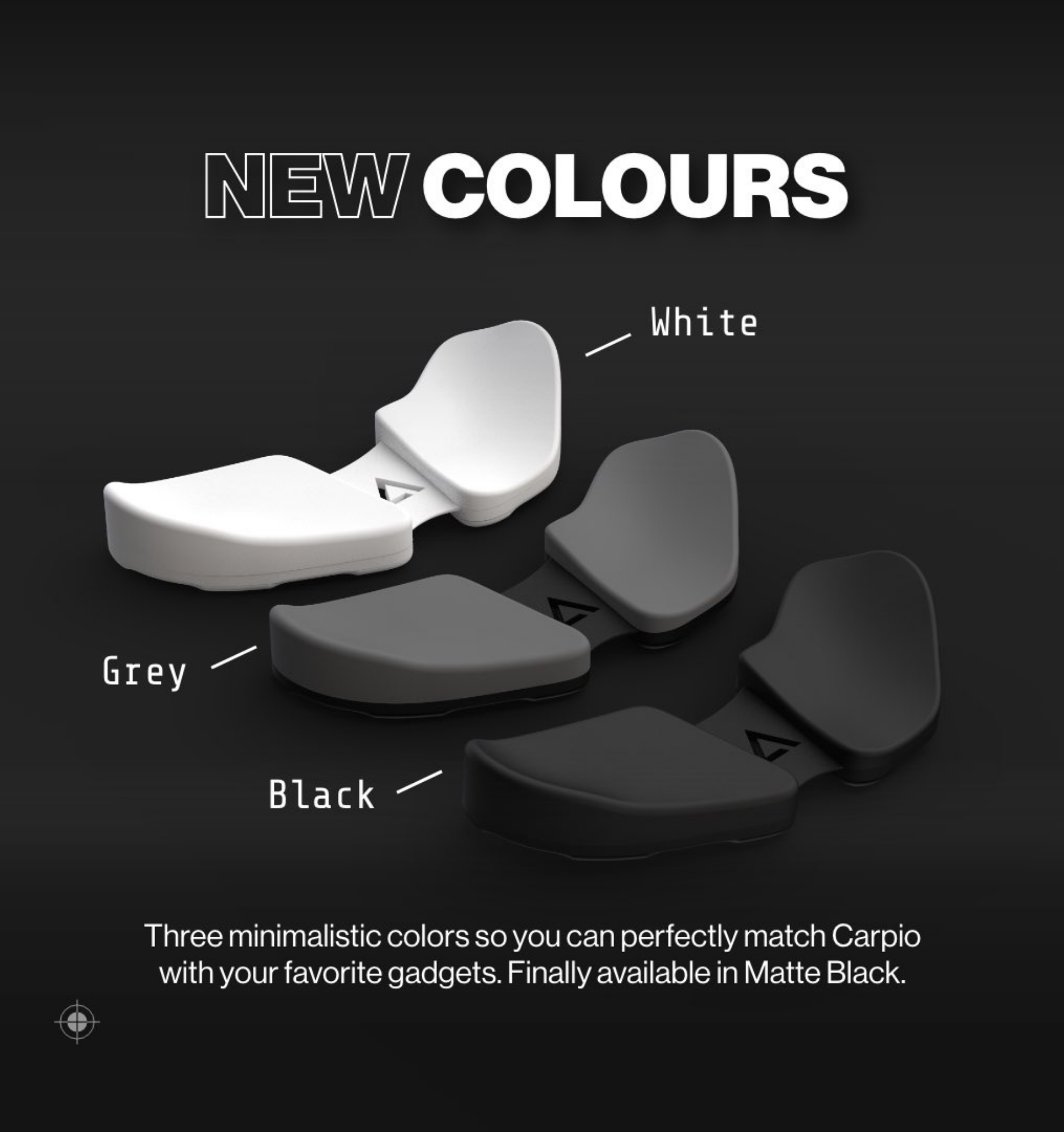 Deltahub Carpio 2.0 Wrist Rest - White