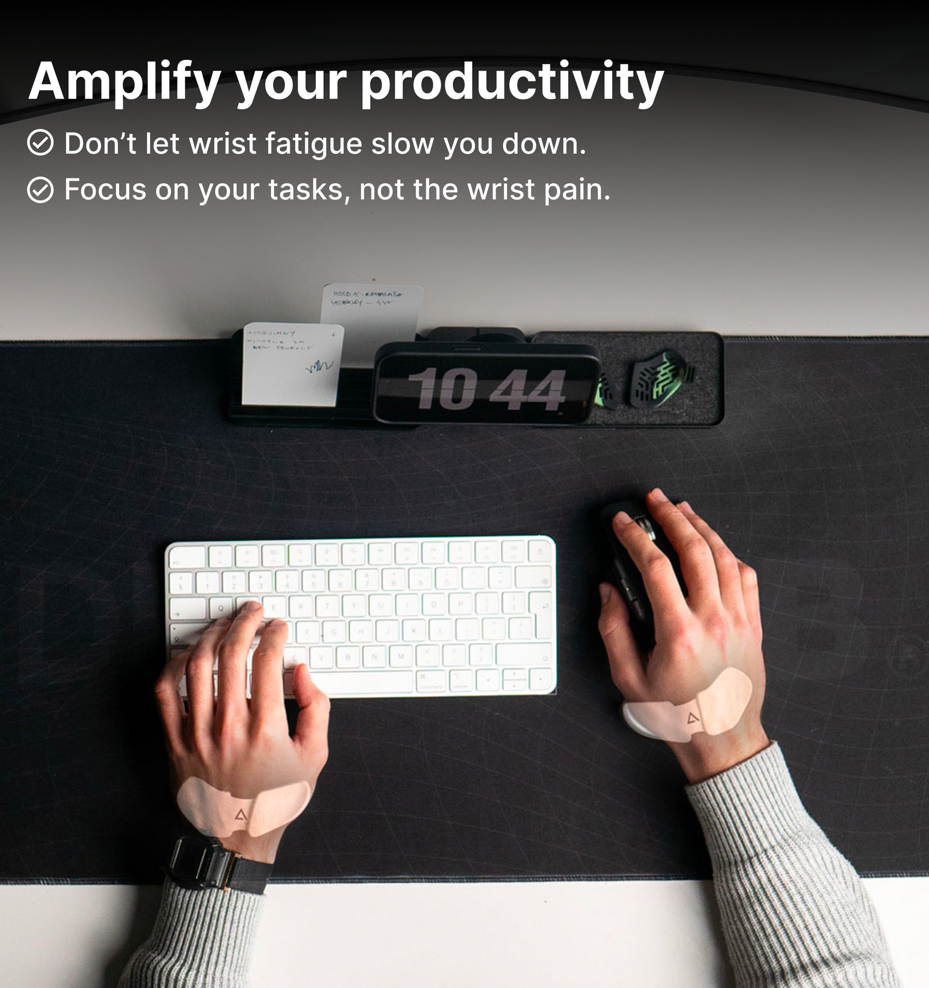 Deltahub Carpio 2.0 Wrist Rest - White