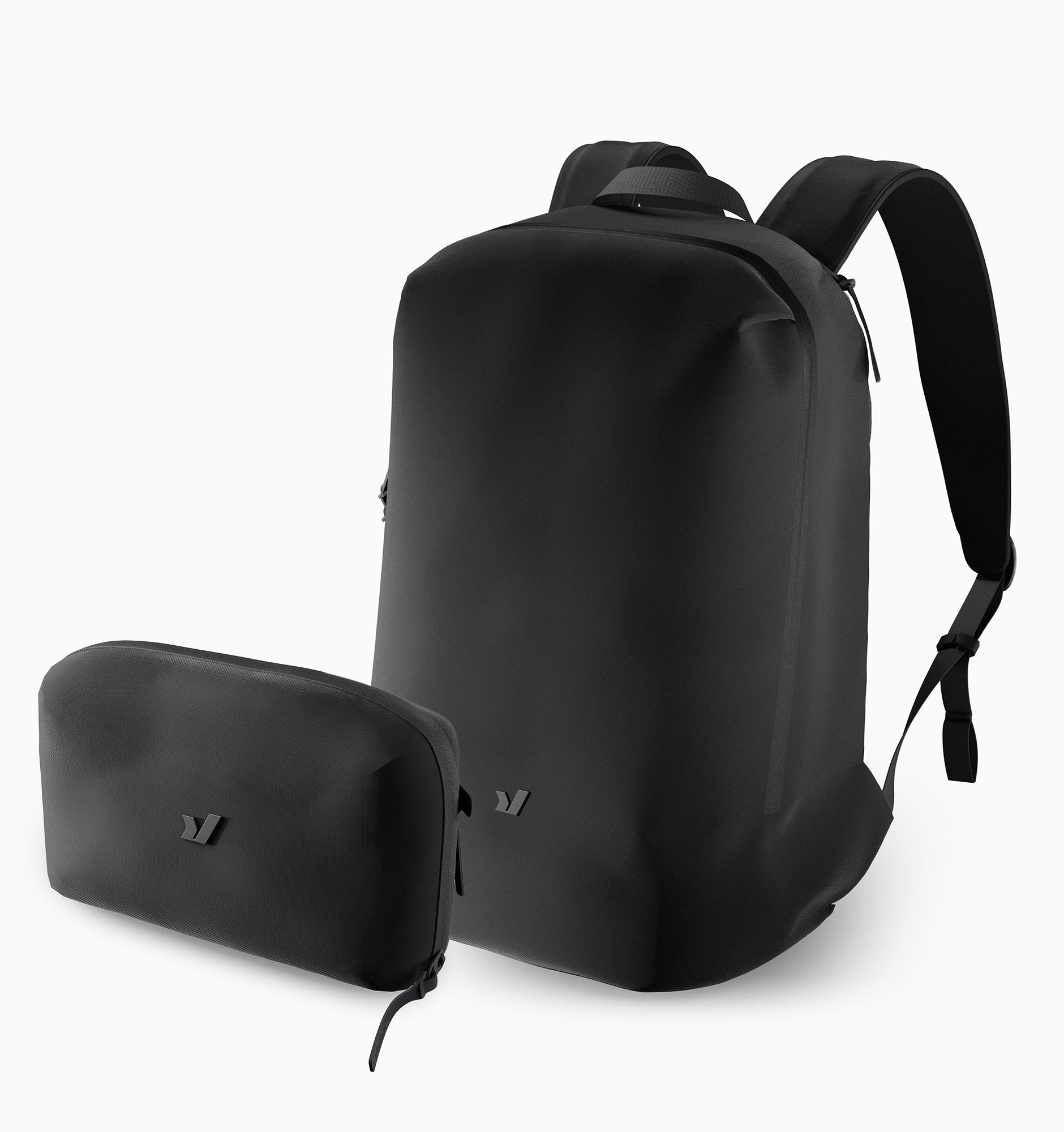 Rushfaster EDC Backpack + Tech Pouch Bundle
