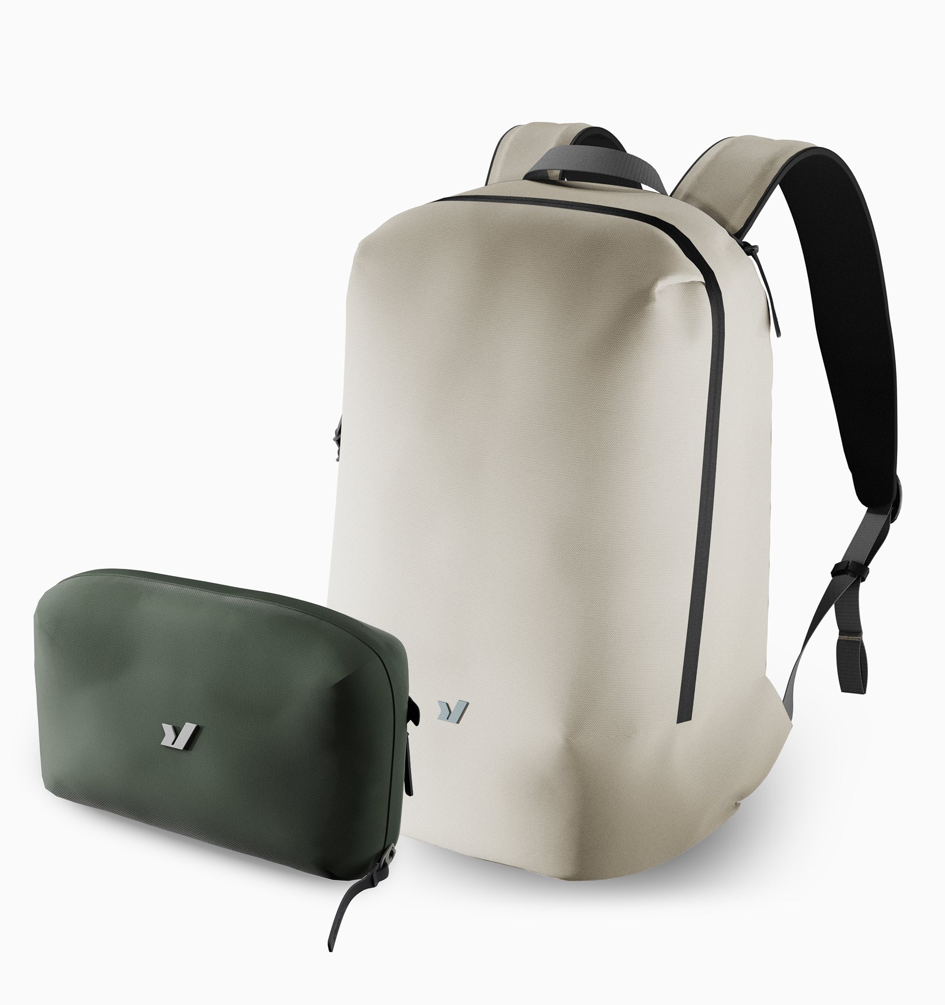 Rushfaster EDC Backpack + Tech Pouch Bundle