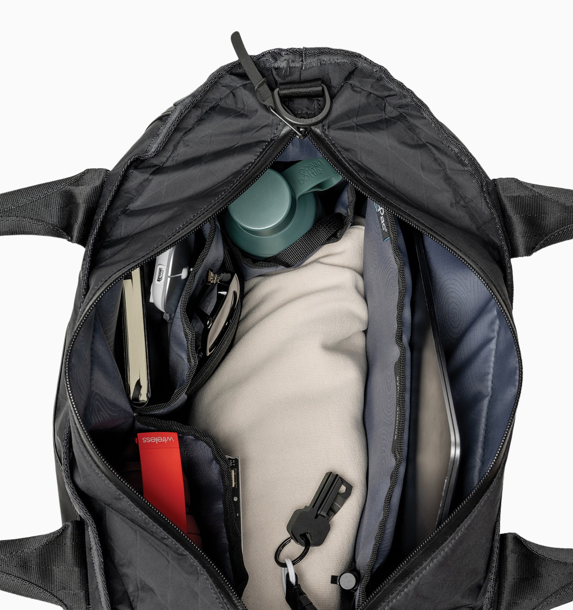 Sympl 16" All Terrain Tote 20L - Black