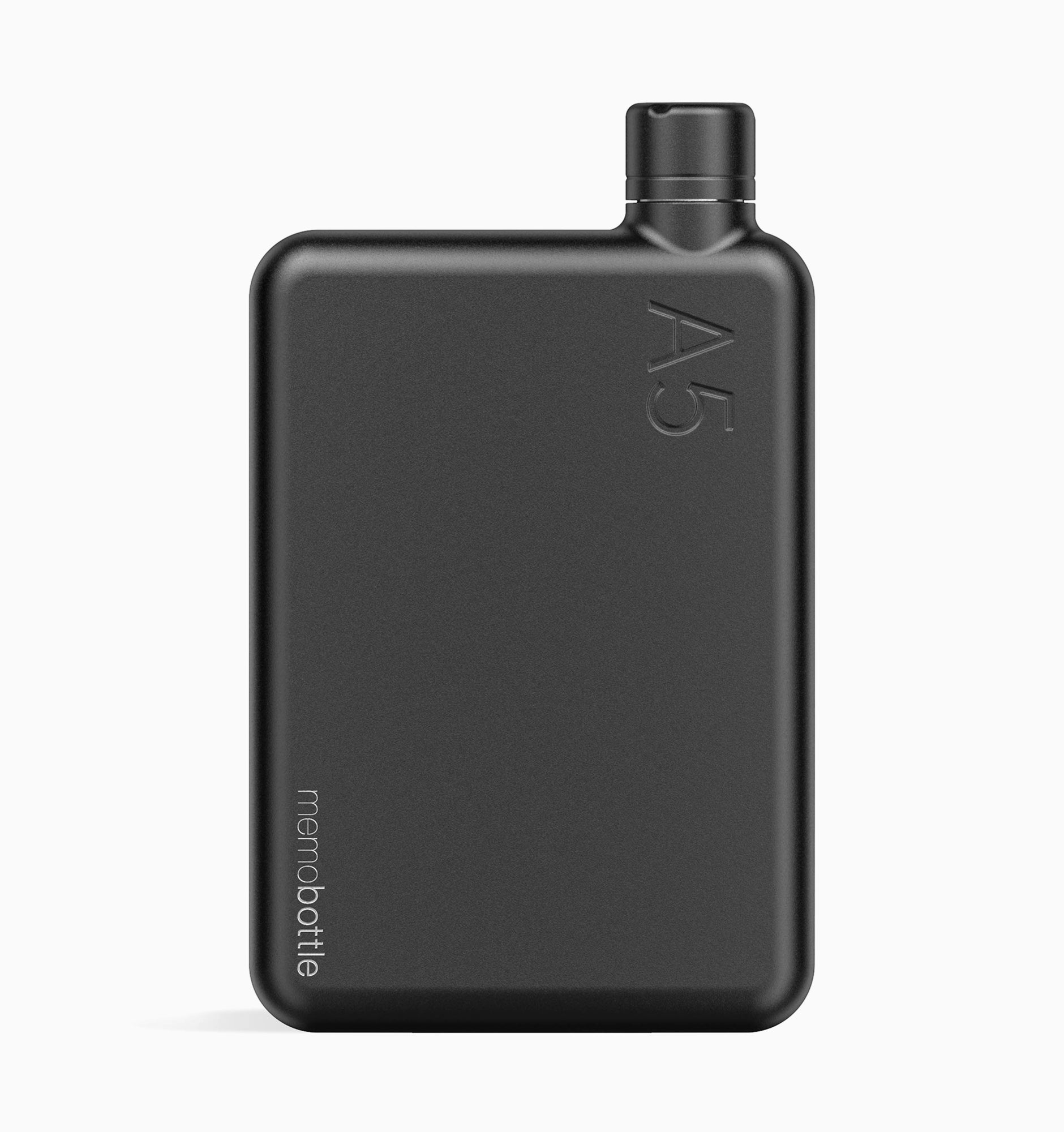 Memobottle A5 Stainless Steel Water Bottle - Black